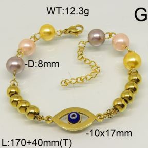 SS Bracelet  6B30021vhha-610