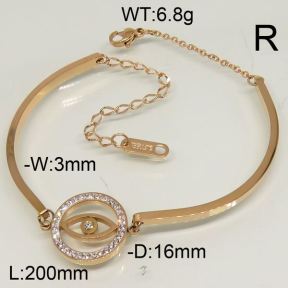 SS Bracelet  6B40099vhha-493