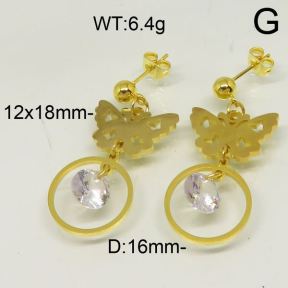SS Earrings  6E40061aakl-450