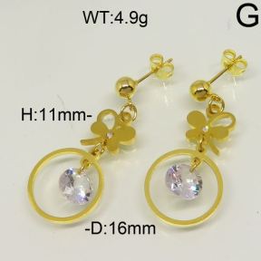 SS Earrings  6E40074aakl-450