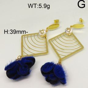 SS Earrings  6E40083ablb-450