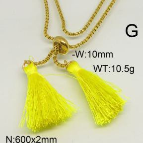 SS Necklace  6N30056vbmb-312