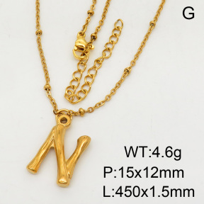 SS Necklace  FN0000574bblj-900