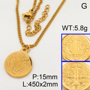 SS Necklace  FN0000582ablb-900