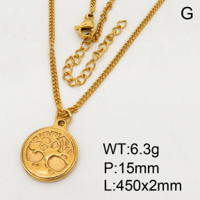 SS Necklace  FN0000583ablb-900