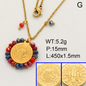 SS Necklace  FN0000644bbov-900