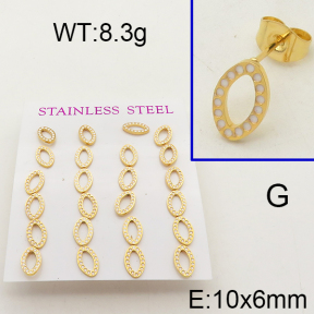 SS Earrings  6E3001789bika-413