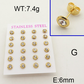 SS Earrings  6E4002421vhlm-413