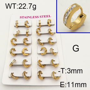 SS Earrings  6E4002438ajvb-450
