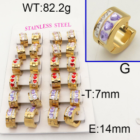 SS Earrings  6E4002462aklm-450