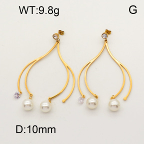SS Earrings  3E4001326vbmb-363