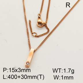 SS Necklace  3N4000695vbpb-259