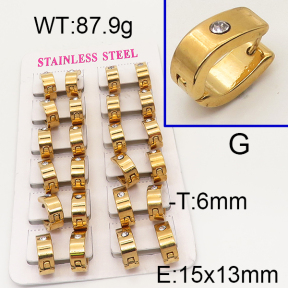 SS Earrings  6E4002549ajma-450