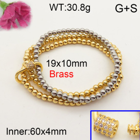 Fashion Brass Bracelet  F3B403056bhia-L017