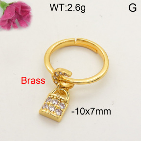 Fashion Brass Ring  F3R400228ablb-L017