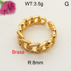 Fashion Brass Ring  F3R400231ablb-L017