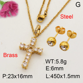 Fashion Brass Sets  F3S005432baka-L017