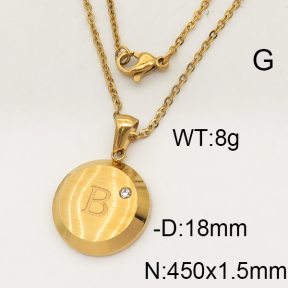 SS Necklace  6N4001682aako-679