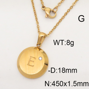 SS Necklace  6N4001685aako-679