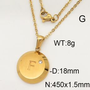 SS Necklace  6N4001686aako-679