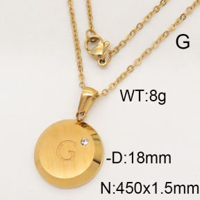 SS Necklace  6N4001687aako-679