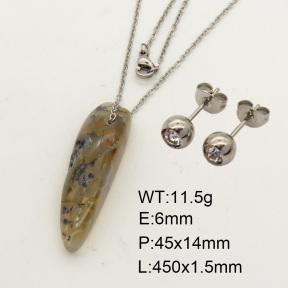Natural Agate SS Sets  F90000810ablb-900