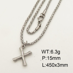 SS Necklace  FN0000812aajl-900