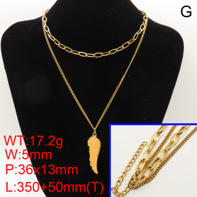 SS Necklace  FN0000867bhbl-900