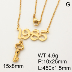 SS Necklace  FN0000966bbml-900