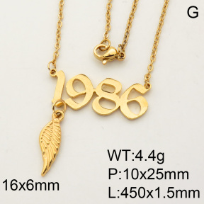 SS Necklace  FN0000969bbml-900