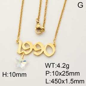 SS Necklace  FN0000981vbll-900