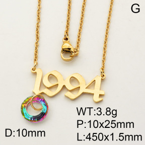 SS Necklace  FN0000994vbll-900