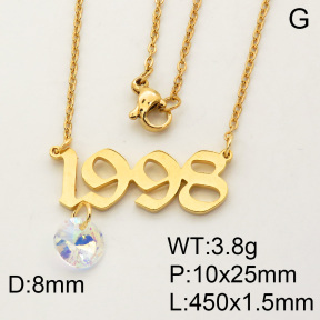SS Necklace  FN0001000vbll-900