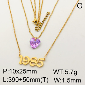 SS Necklace  FN0001003bbml-900