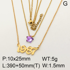 SS Necklace  FN0001009bbml-900