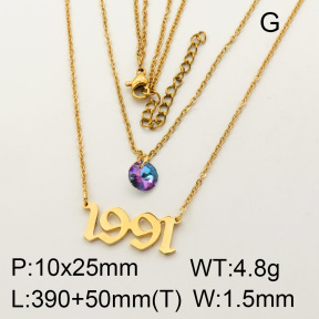 SS Necklace  FN0001016bbml-900