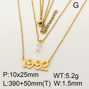 SS Necklace  FN0001018bbml-900