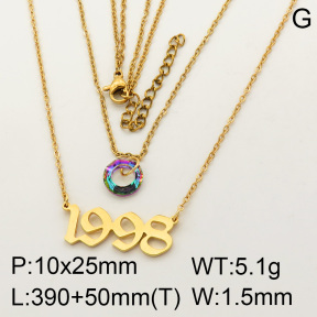 SS Necklace  FN0001026bbml-900