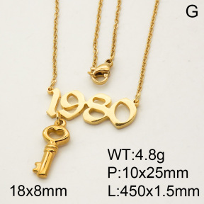 SS Necklace  FN0001032bbml-900