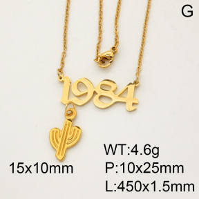 SS Necklace  FN0001043bbml-900