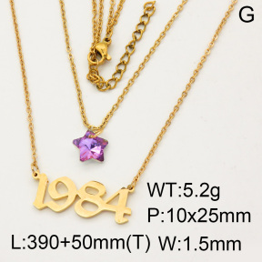 SS Necklace  FN0001044bbml-900