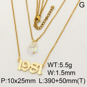 SS Necklace  FN0001050bbml-900
