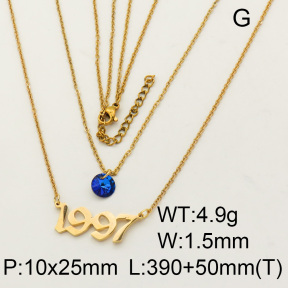 SS Necklace  FN0001054bbml-900