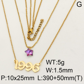 SS Necklace  FN0001055bbml-900