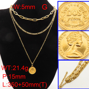 SS Necklace  FN0001091bhil-900