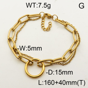 SS Bracelet  P74000804vbll-900