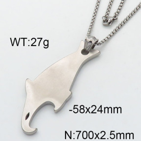 SS Corkscrew Pendant  6N2001747aakl-679