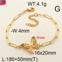 Fashion Brass Bracelet  F6B403700vhha-J111