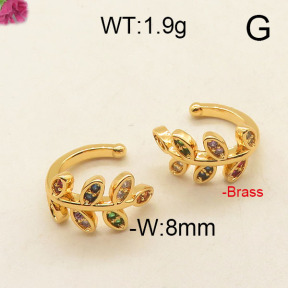 Fashion Brass Earrings  F6E402630vbpb-J111