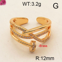 Fashion Brass Ring  F6R400525vbpb-J111